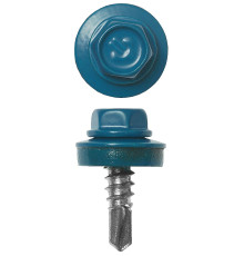 ЗУБР СКМ 5009, 25 х 5.5 мм, неб.-голуб., 800 шт, кровельный саморез (4-300310-55-025-5009)