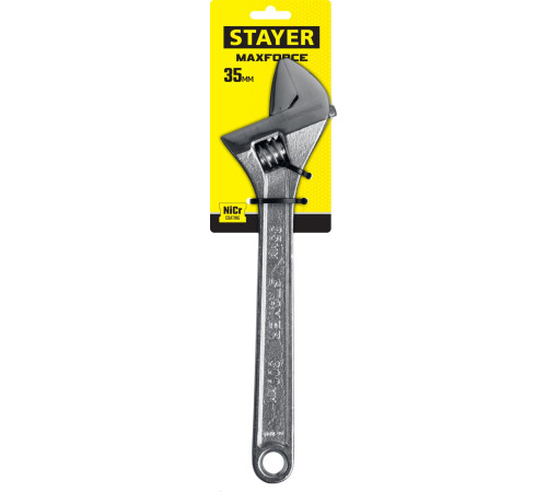 STAYER MAXFORCE, 300/35 мм, разводной ключ (2725-30) купить в Сочи STAYER MAXFORCE, 300/35 мм, разводной ключ (2725-30) купить в Сочи