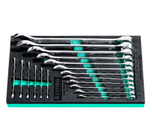 KRAFTOOL 18 шт, 6 - 32 мм, набор комбинированных гаечных ключей (27079-H18E)