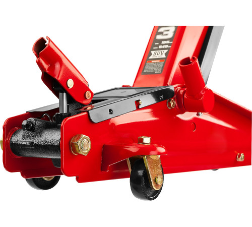 STAYER R-55 RED FORCE, 3 т, 155 - 545 мм, подкатной домкрат с высоким подъемом, Professional (43157-3) купить в Сочи STAYER R-55 RED FORCE, 3 т, 155 - 545 мм, подкатной домкрат с высоким подъемом, Professional (43157-3) купить в Сочи
