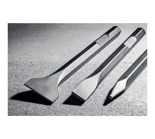 ЗУБР БУРАН, 400 мм, HEX 28, пикообразное зубило (29380-00-400) купить  в Сочи