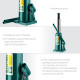 KRAFTOOL KRAFT-LIFT, 10 т, 230 - 460 мм, бутылочный гидравлический домкрат (43462-10) купить в Сочи