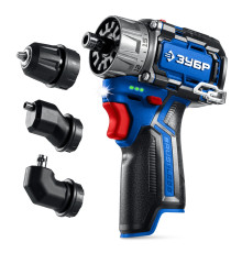 ЗУБР КОМБИ #1, 12 В, 45 Н·м, без АКБ (тип Т7), модульная дрель-шуруповерт, BRUSHLESS, Профессионал (DB-125)