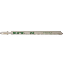 KRAFTOOL T318A, EU-хвост., по металлу HSS, шаг 1.2 мм, 110 мм, 2 шт, полотна для лобзика (159552-1.2)