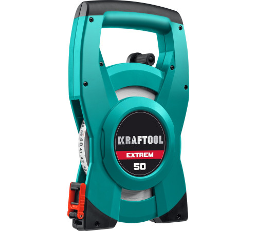 KRAFTOOL 50 м, геодезическая стальная мерная лента (34185-50) купить  в Сочи