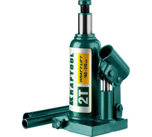 KRAFTOOL KRAFT-LIFT, 2 т, 158 - 308 мм, бутылочный гидравлический домкрат (43462-2) купить  в Сочи