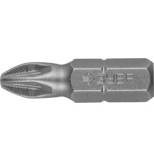 ЗУБР 2 шт, PZ2, 25 мм, кованые биты (26003-2-25-2)