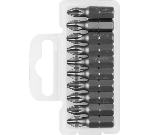 ЗУБР 10 шт, PH2, 25 мм, кованые биты (26001-2-25-10) купить в Сочи ЗУБР 10 шт, PH2, 25 мм, кованые биты (26001-2-25-10) купить в Сочи