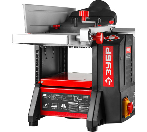 ЗУБР 204 мм, 1500 Вт, фуговально - рейсмусовый станок (СРФ-204-1500) купить  в Сочи
