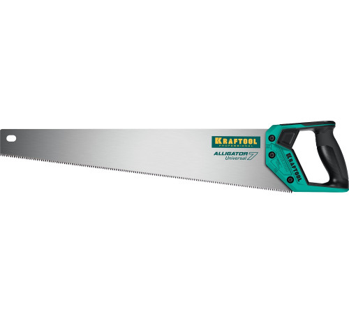 KRAFTOOL Alligator Universal 7, 550 мм, 7 TPI, 3D зуб, универсальная ножовка (15004-55) купить  в Сочи