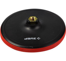 ЗУБР М14, d 150 мм, пластиковая, мягкая опорная тарелка на липучке для УШМ, Профессионал (35782-150)