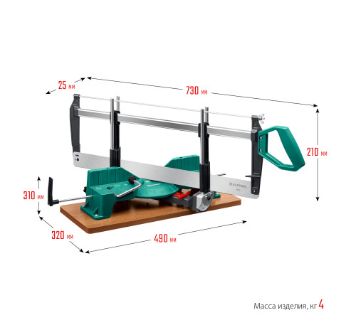 KRAFTOOL Alligator 3D, 600 мм, стусло прецизионное поворотно-наклонное (15451-600) купить  в Сочи