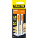STAYER T119BO, 2 шт, 50 мм / 2 мм, T-хвост., HCS сталь, фигурный рез дерева/фанеры/ДСП, полотна для лобзика, Professional (15989-2) купить в Сочи