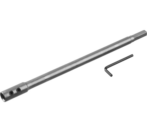 ЗУБР 300 мм, HEX 12.5 мм, удлинитель для сверл левиса (2953-12-300) купить  в Сочи