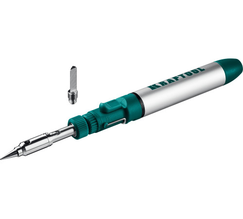 KRAFTOOL SolderGas, 70 A, 30 - 70 Вт, 1300°С, горелка, фен, набор 3 в 1, газовый паяльник (55504-H3) купить  в Сочи