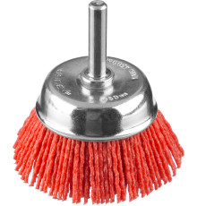 ЗУБР 50 мм, нейлоновая проволока, чашечная щетка для дрели, Профессионал (35165-050)