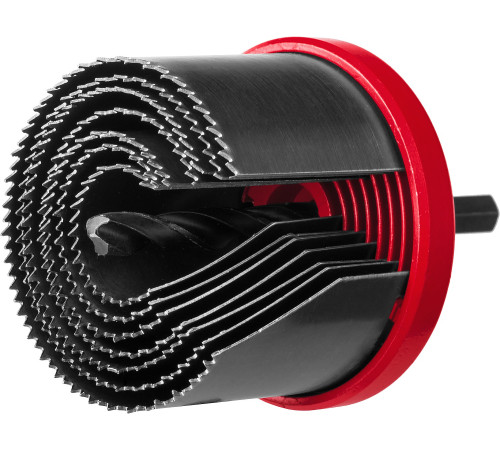 ЗУБР 7 шт, (26-32-38-45-50-56-63 х 42 мм), наборная кольцевая пила по дереву (29593-H7-42) купить  в Сочи