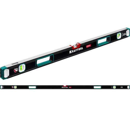 KRAFTOOL A-RATE CONTROL, 2000 мм, точность 0.3 мм/м, с инновационным зеркальным глазком, сверхпрочный уровень (34986-200) купить  в Сочи