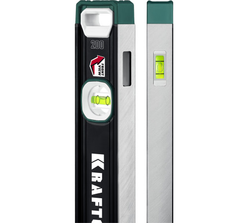 KRAFTOOL A-RATE CONTROL, 2000 мм, точность 0.3 мм/м, с инновационным зеркальным глазком, сверхпрочный уровень (34986-200) купить  в Сочи