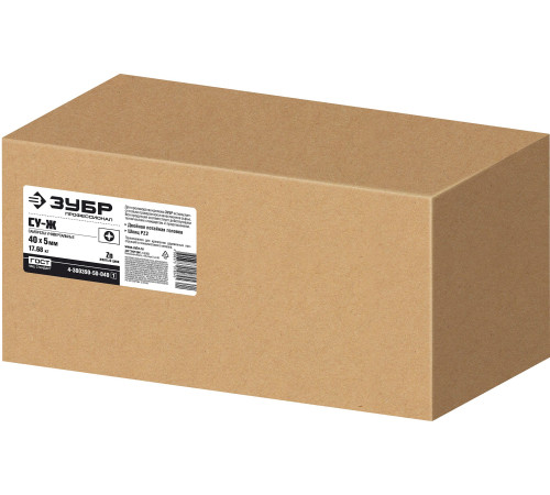 ЗУБР СУ-Ж 40 x 5.0 мм, желтый цинк, Универсальный саморез, 17.68 кг (4-300390-50-040) купить  в Сочи