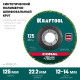 KRAFTOOL 125 х 22.2 мм, круг полимерно-шлифовальный синтетический абразивный (36599-125) купить в Сочи
