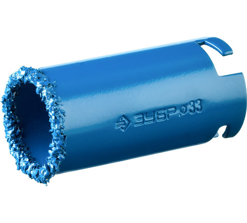 ЗУБР 33 мм, L 55 мм, карбид вольфрама, коронка кольцевая, Профессионал (33350-33) купить  в Сочи