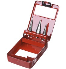 ЗУБР 3-20 мм, 3 шт, сталь Р4М2, набор ступенчатых сверл (29665-3-20-H3)