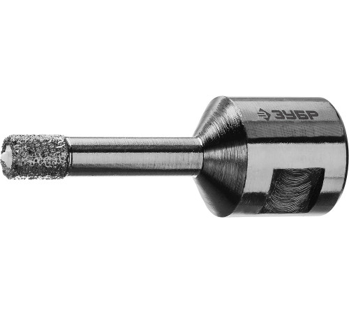 ЗУБР АВК, d 6 мм, (М14, 15 мм кромка), вакуумная алмазная коронка, Профессионал (29865-06-M14) купить  в Сочи