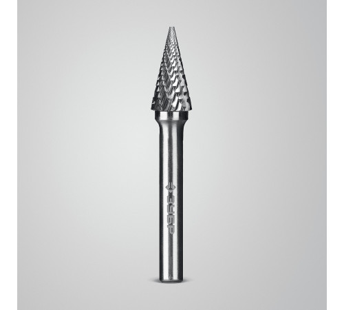 ЗУБР 10х20 мм, тип M (конус с острым углом 25°), хв-к 6 мм, твердосплавная борфреза, ПРОФЕССИОНАЛ (28811-10-20) купить  в Сочи