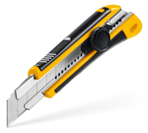 STAYER HERCULES-25, 25 мм, нож с винтовым фиксатором (09147) купить  в Сочи