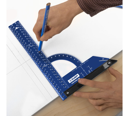 ЗУБР Система-32, разметочный мебельный угольник, Профессионал (34398-30) купить  в Сочи