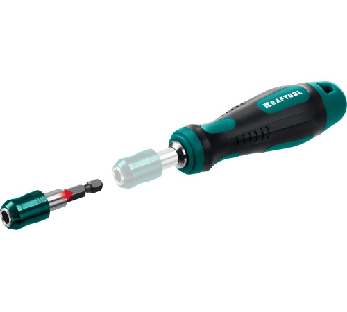 KRAFTOOL X-Drive-49, 49 шт, набор бит и головок с битодержателем и трещоткой (25816) купить  в Сочи