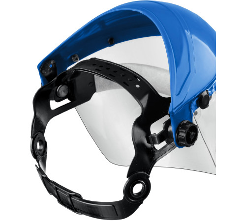 СИБИН экран 200 х 400 мм, поликарбонат 2 мм, с рейкой, защитный лицевой щиток (11089) купить  в Сочи