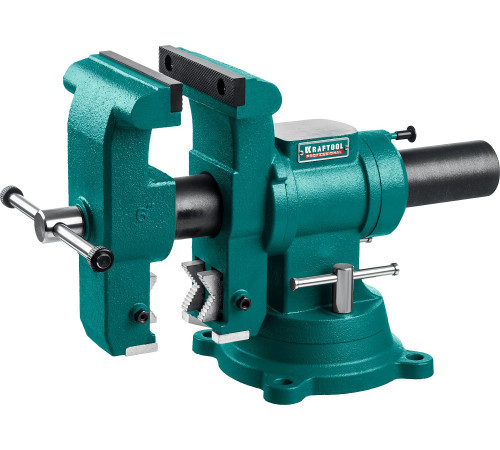 KRAFTOOL 3D-Steel, 150 мм, слесарные тиски (32704-150) купить  в Сочи
