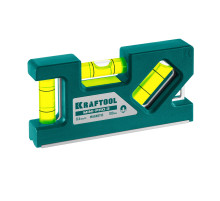 KRAFTOOL Mini-Pro 3, 100 мм, магнитный компактный уровень (34861-010)