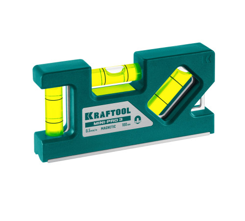KRAFTOOL Mini-Pro 3, 100 мм, магнитный компактный уровень (34861-010) купить  в Сочи