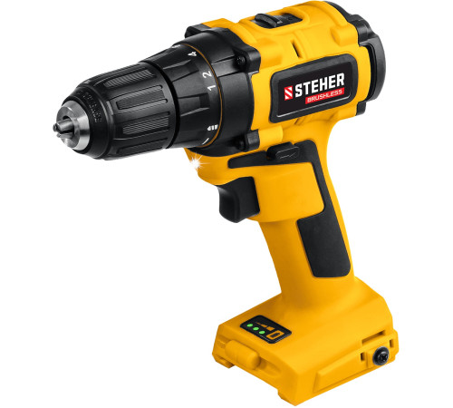 STEHER V1, 20 В, 45 Н·м, без АКБ, бесщеточная дрель-шуруповерт (CDB-200) купить  в Сочи