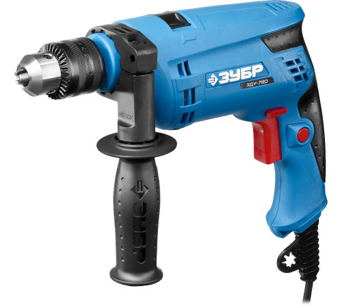 ЗУБР 780 Вт, 13 мм, ударная дрель, кейс, Профессионал (ЗДУ-780 ЭРМК2) купить  в Сочи