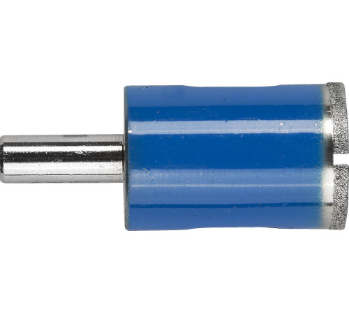 ЗУБР d 22 мм, Р100, цилиндрический хвостовик, алмазное трубчатое сверло для дрели, Профессионал (29860-22) купить  в Сочи