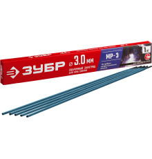 ЗУБР Д 3.0 х 350 мм, 1 кг в коробке, МР-3 рутиловый, электрод сварочный (40011-3.0)