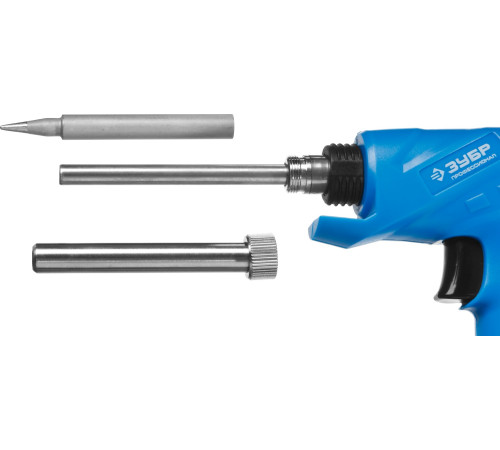 ЗУБР ТУРБО 30/ 130 Вт, конус, керамический нагреватель, электропаяльник с пистолетной рукояткой, Профессионал (55408) купить  в Сочи