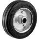 ЗУБР d 100 мм, г/п 70 кг, игольчатый подшипник, резина/металл, колесо, Профессионал (30936-100) для перемещения тележек и легковесного оборудования