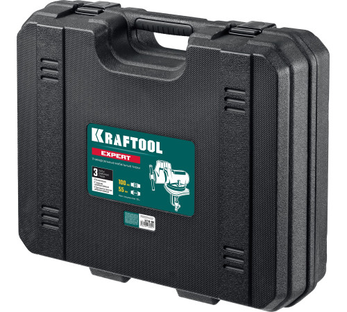 KRAFTOOL EXPERT 100 мм, в кейсе, универсальные мобильные тиски (32710-100) купить  в Сочи KRAFTOOL EXPERT 100 мм, в кейсе, универсальные мобильные тиски (32710-100) купить  в Сочи