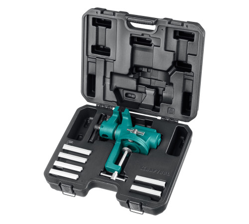 KRAFTOOL EXPERT 100 мм, в кейсе, универсальные мобильные тиски (32710-100) купить  в Сочи KRAFTOOL EXPERT 100 мм, в кейсе, универсальные мобильные тиски (32710-100) купить  в Сочи