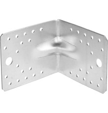 ЗУБР УКУ-2.0, 90 x 105 x 105 x 2 мм, цинк, усиленный крепежный уголок (310116-90-105)