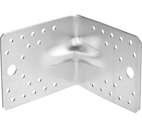 ЗУБР УКУ-2.0, 90 x 105 x 105 x 2 мм, цинк, усиленный крепежный уголок (310116-90-105) купить  в Сочи