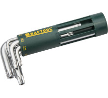 KRAFTOOL 8 шт, набор коротких имбусовых ключей (27433-1)