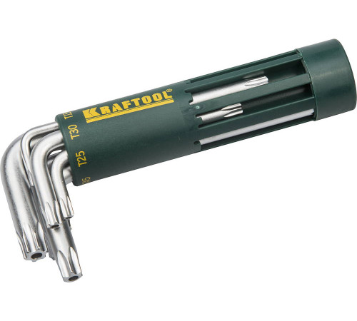 KRAFTOOL 8 шт, набор коротких имбусовых ключей (27433-1) купить  в Сочи