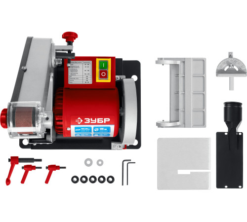 ЗУБР d 125 мм, 25 х 762 мм лента, 330 Вт, тарельчато - ленточный шлифовальный станок (ЗШС-330) купить  в Сочи