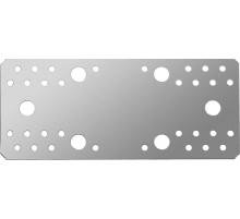 ЗУБР КП-2.5, 210 x 90 x 2.5 мм, цинк, крепежная пластина (31023-210)